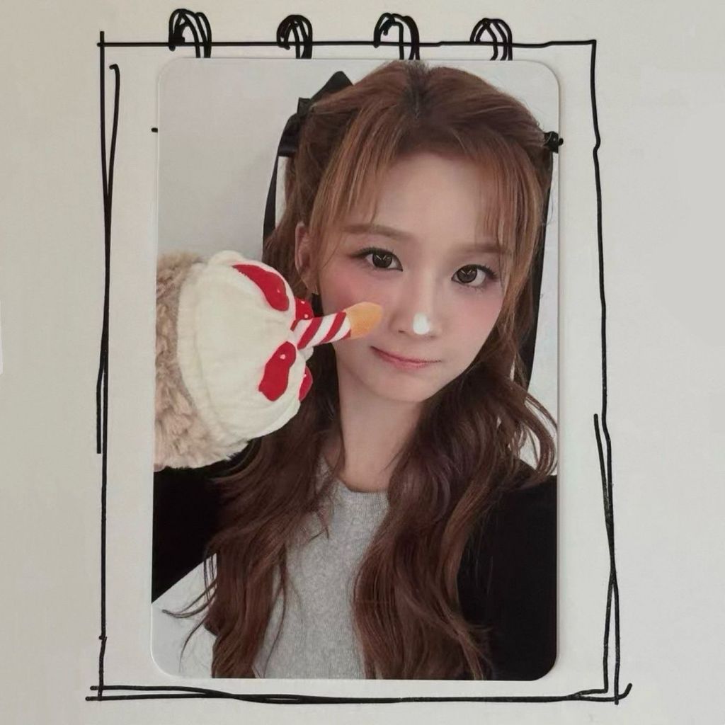 Kpop nmixx Photocard ms Taipei Cake 3 Photocard sullyoon