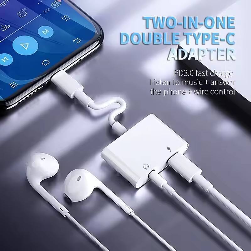 อะแดปเตอร์เหมาะสําหรับ Apple Adapter Chip Full-Function Universal 3.5 มม.หูฟังอะแดปเตอร์เสียงสําหรับ