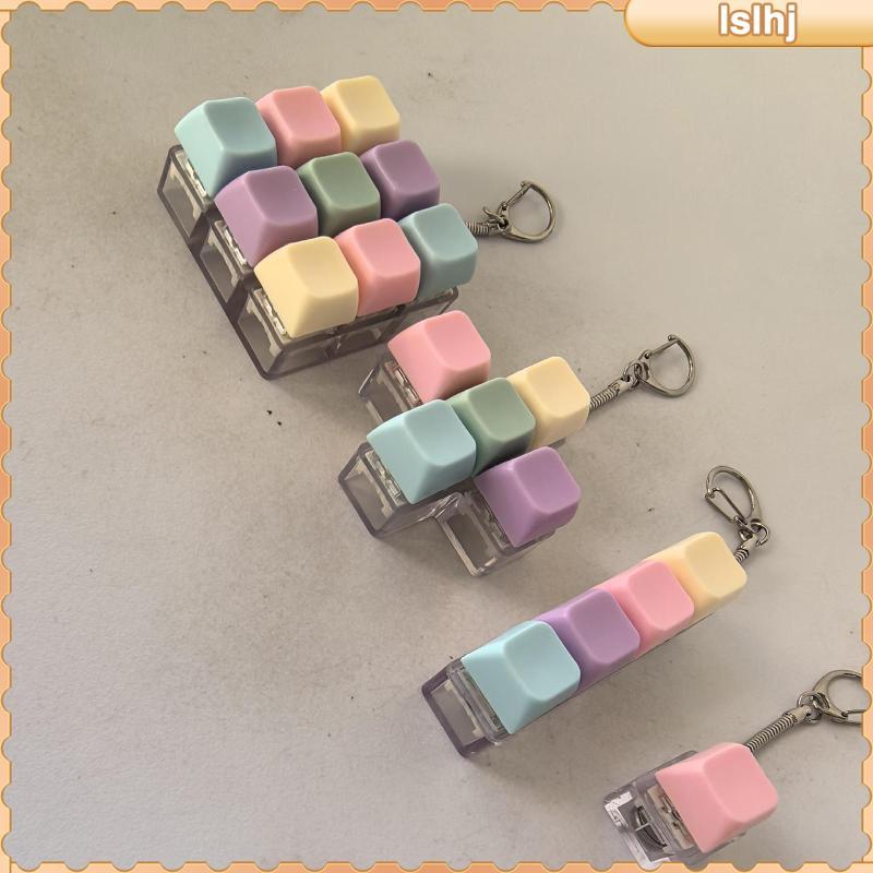 [Lslhj] Fidget Keyboard Sensory Toy, Creative, for Office, Home, Relaxing Toy, Mechanical Keyboard w