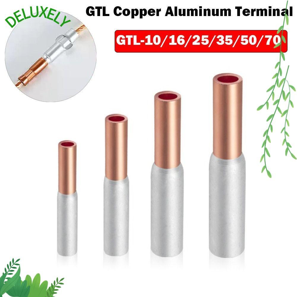 DELUXELY Cable Wire Connector, Copper Aluminium Copper Small Copper Aluminium Terminal, Wire Joint N