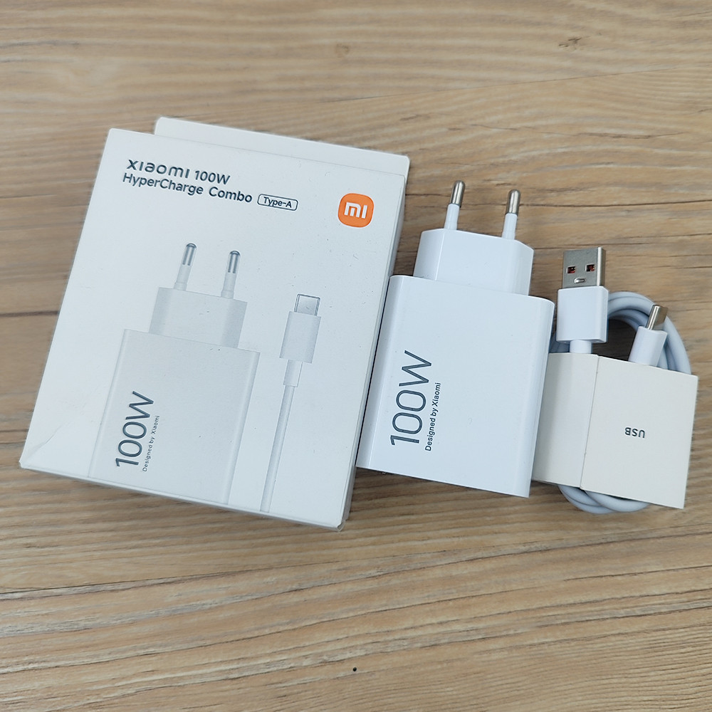Xiaomi Poco F8 Ultra M8 F8 Pro 100W Charger Turbo Fast Charge EU Power Adapter 6A ประเภท C สาย Mi 17 Pro Redmi K90 ProMax Turbo5
