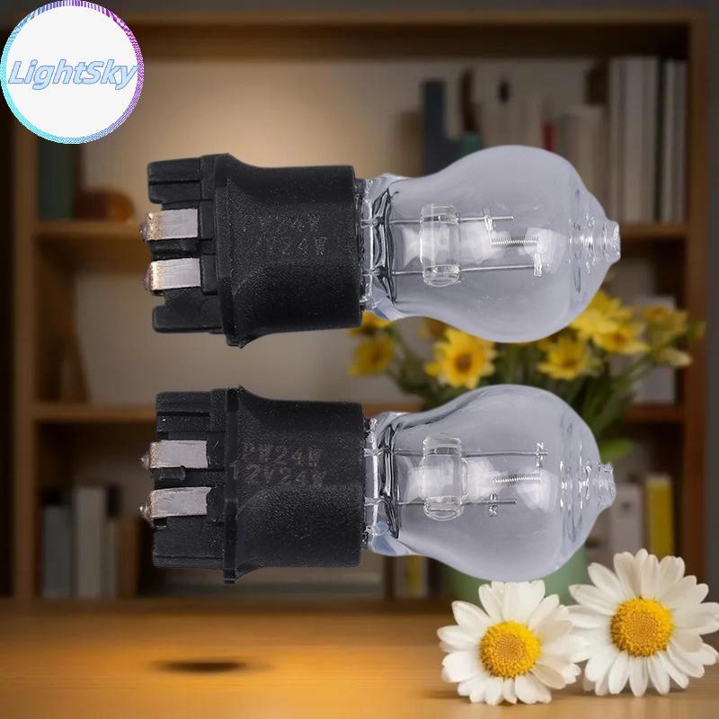 LightSky 12 V/24 W PW24W หลอดฮาโลเจนสําหรับ A4/CC Golf MK7 BMW F30 3 Series Skoda Yeti ไฟวิ่งกลางวัน