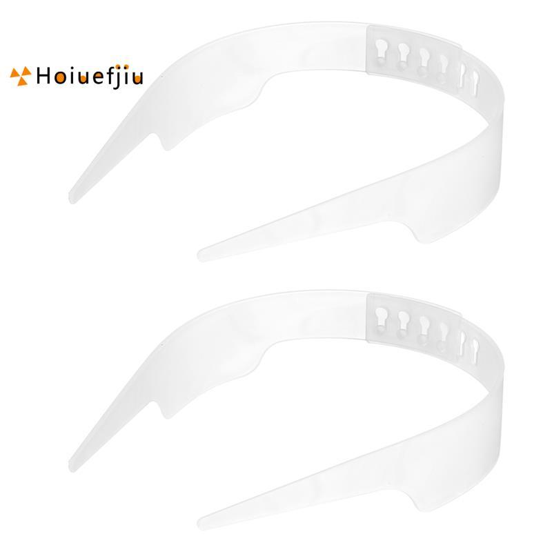 Houefjiu2PCS ปรับเสื้อคอปกสนับสนุน Bundle COLLAR Stays สําหรับผู้ชายผู้หญิงเสื้อและคอปกติดตั้งง่ายใช