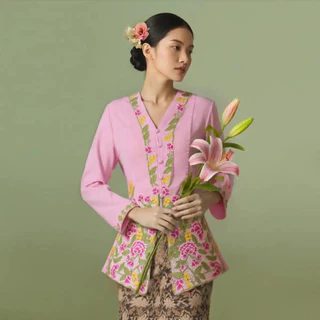 (เฉพาะด้านบน)Amyenjoylife Plus ทันสมัย เคบายา คุนทัม, นิโยยะ คาบายะ สําหรับผู้หญิง, ท็อปส์ซูของผู้หญิง, เย็บปักถักร้อยที่สวยงาม, เสื้อผ้าผู้หญิง, อีด มูบารัค, เย็บปักถักร้อยสไตล์, พิมพ์ดอกไม