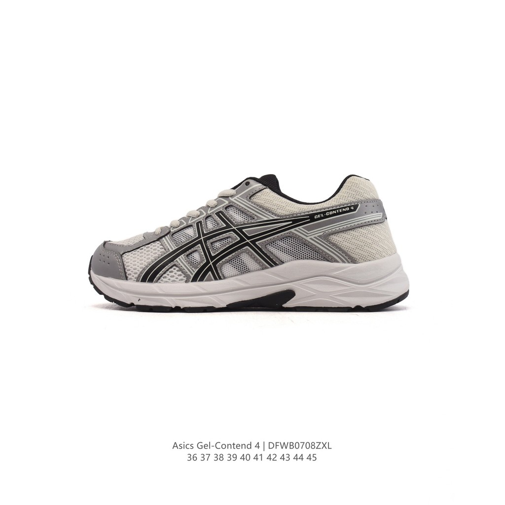 GEL-CONTEND 4 Cushioning Rebound รองเท้าวิ่งระบายอากาศสบาย All-Match T8D4Q-119 XVCE