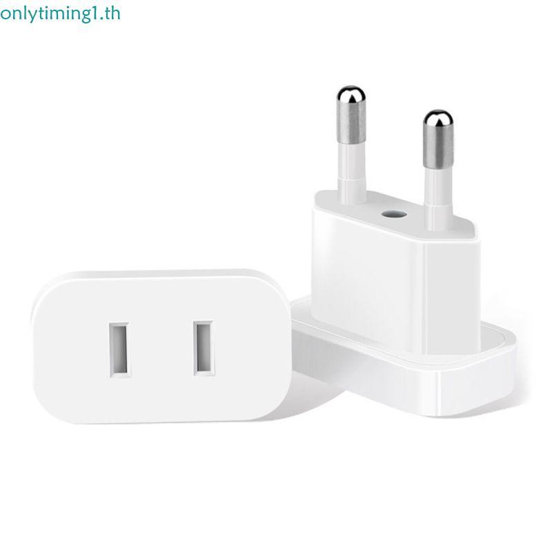 Onlytiming 4 0 มม.US To EU Plug USA ถึง Euro Euro Euro Euro Euro Euro Euro Euro Euro Euro Euro Euro 