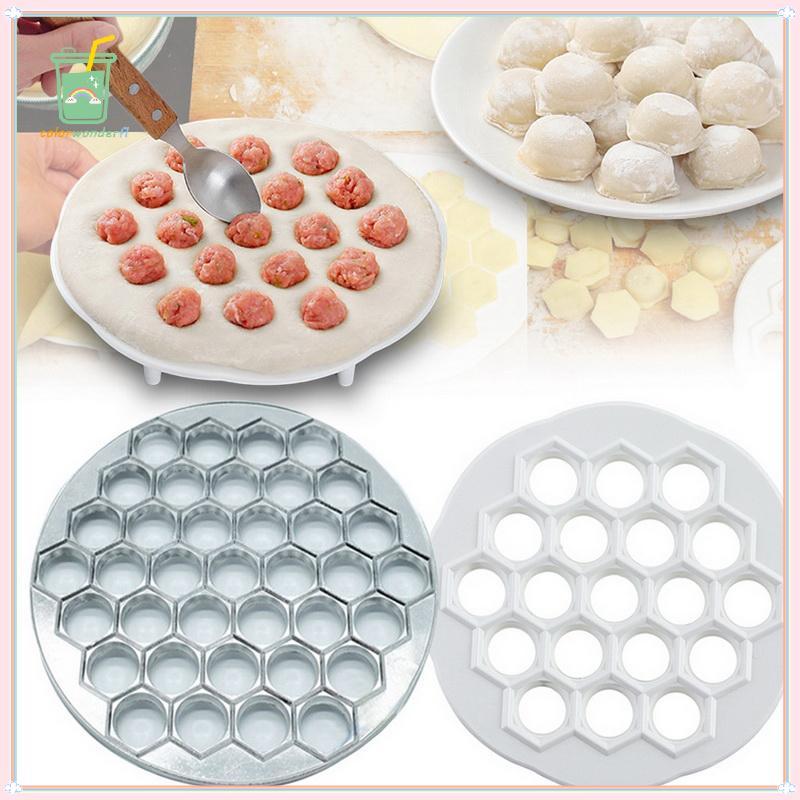 [สี] Dumpling Mould พลาสติก Ravioli Maker อุปกรณ์ครัว Ravioli Maker DumplingsMaker TH