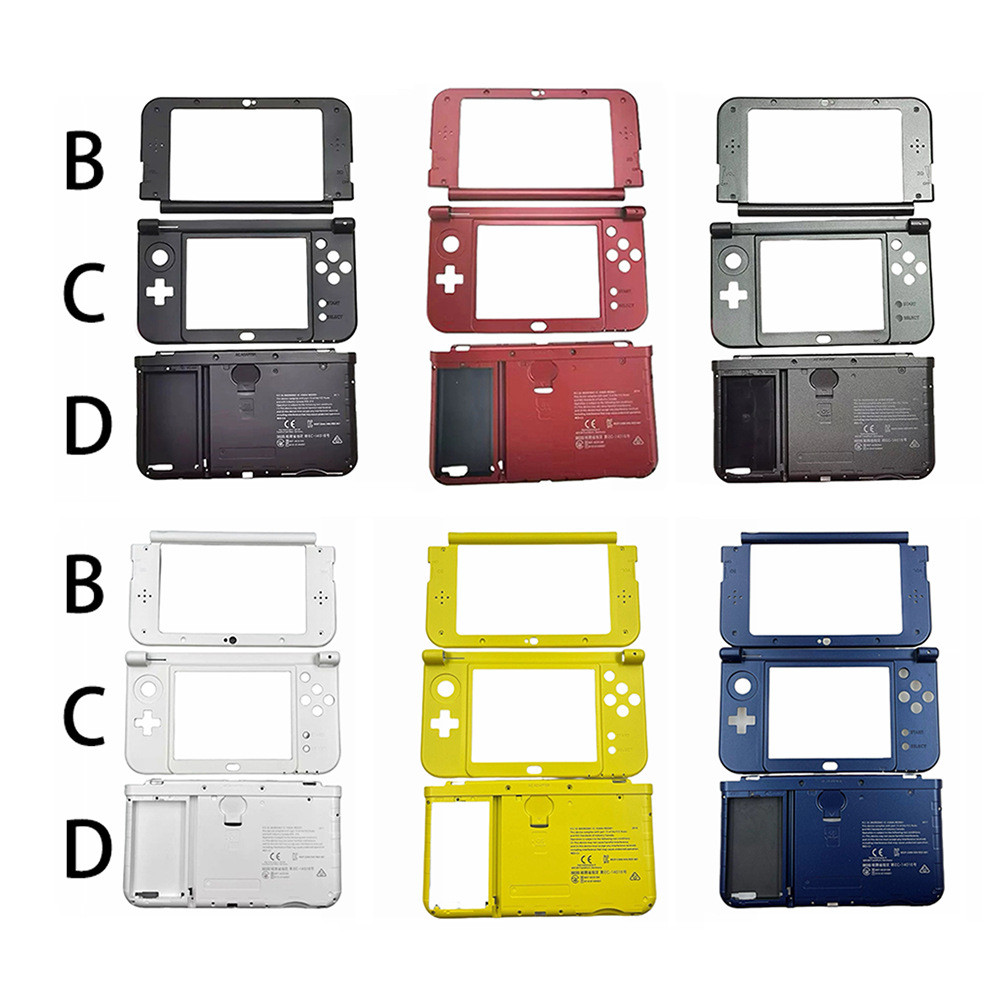 เกมคอนโซลเปลี่ยนเชลล์สําหรับใหม่ 3DS XL/LL แชสซีเปลี่ยนเปลือกใหม่ 3ds xl อุปกรณ์ซ่อม