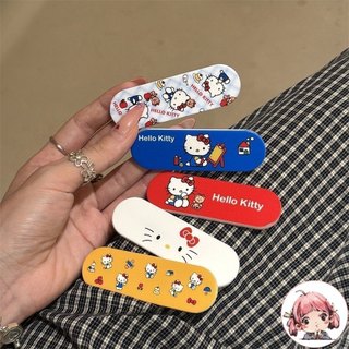 ขาตั้งติดเคสมือถือ พกพาสะดวกจับมือเคส เลื่อนได้ การ์ตูน แมวเคธี น่ารัก ไฮโซ ติดกาวที่วางได้ง่าย สะดวกวางแนวนอน CODที่ไทย