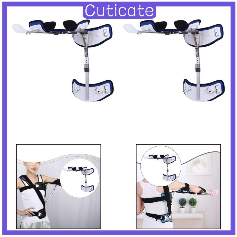 [CUTICATE] ประสิทธิภาพไหล่ Abduction Brace ปรับ Rotator Cuff ซ่อมอลูมิเนียมอัลลอยด์สนับสนุนสําหรับ H