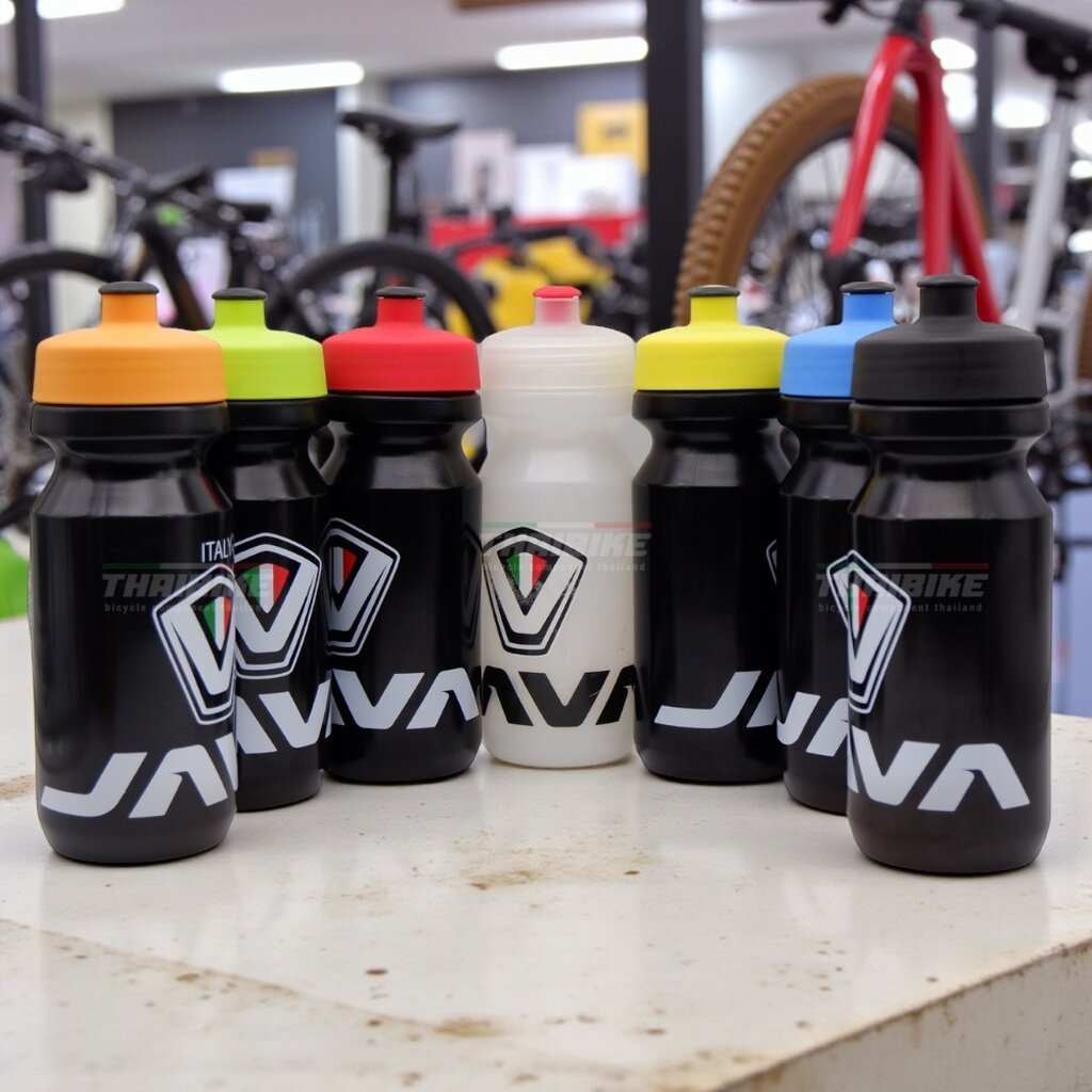 แท้ ขวดน้ำปั่นจักรยาน เดินป่า JAVA ขนาด 600ml แบบนุ่ม บีบง่าย