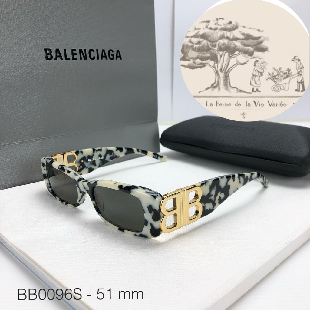 ลดราคา Newของแท้ 100% Balenciaga sunglasses BB0096Sของแท้ 100%