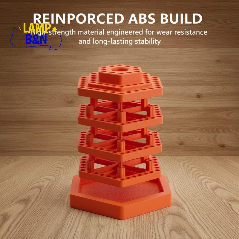 [B&N] 1 ชิ้น Bit Hex Shank Organiser Bit Holder กล่องสําหรับเจาะ 4.8 มม./หกเหลี่ยมเคล็ดลับกล่อง Bit 