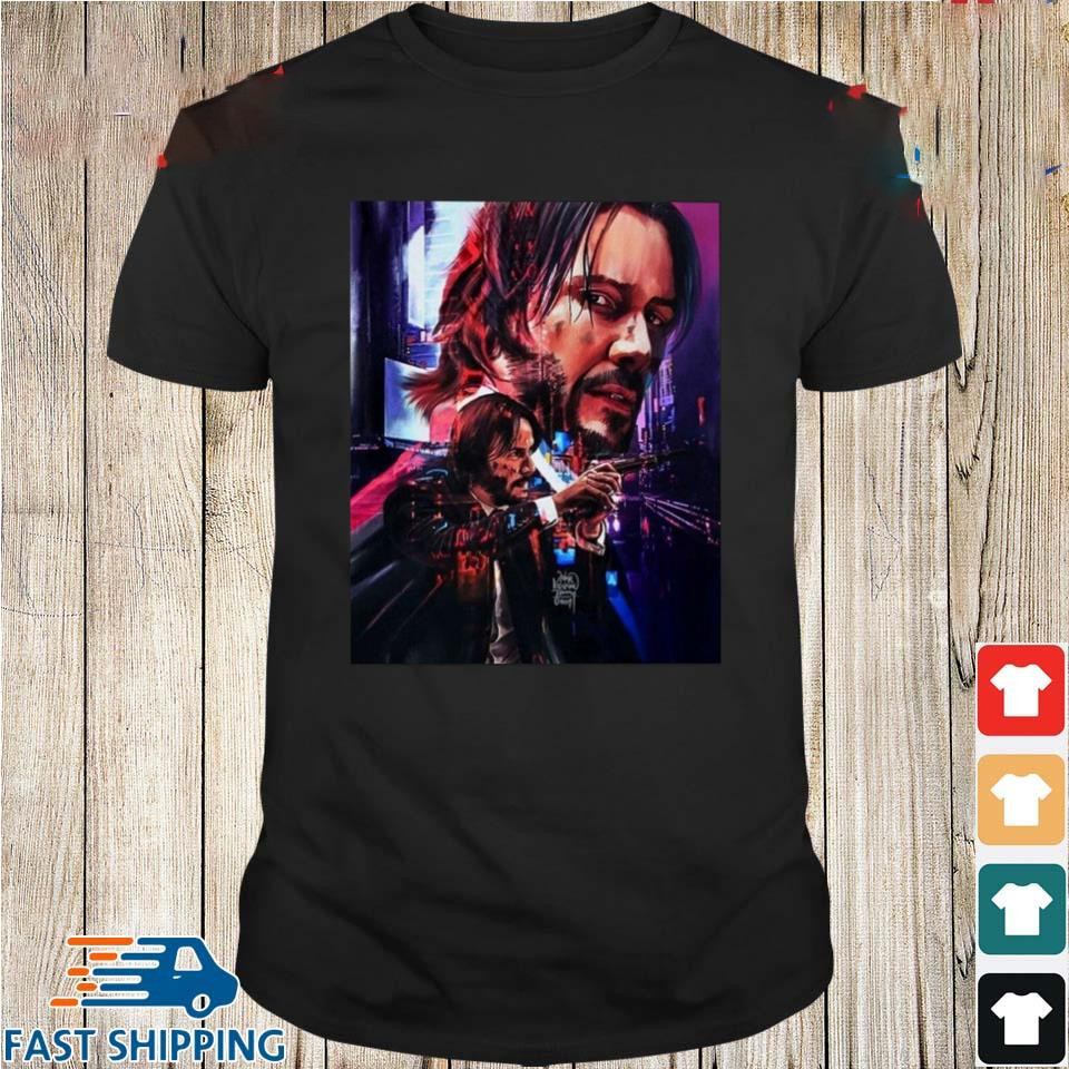 John Wick 5 News Merch T-shirt/จอห์นวิก 5 ข่าวเมอร์ชเสื้อยืด