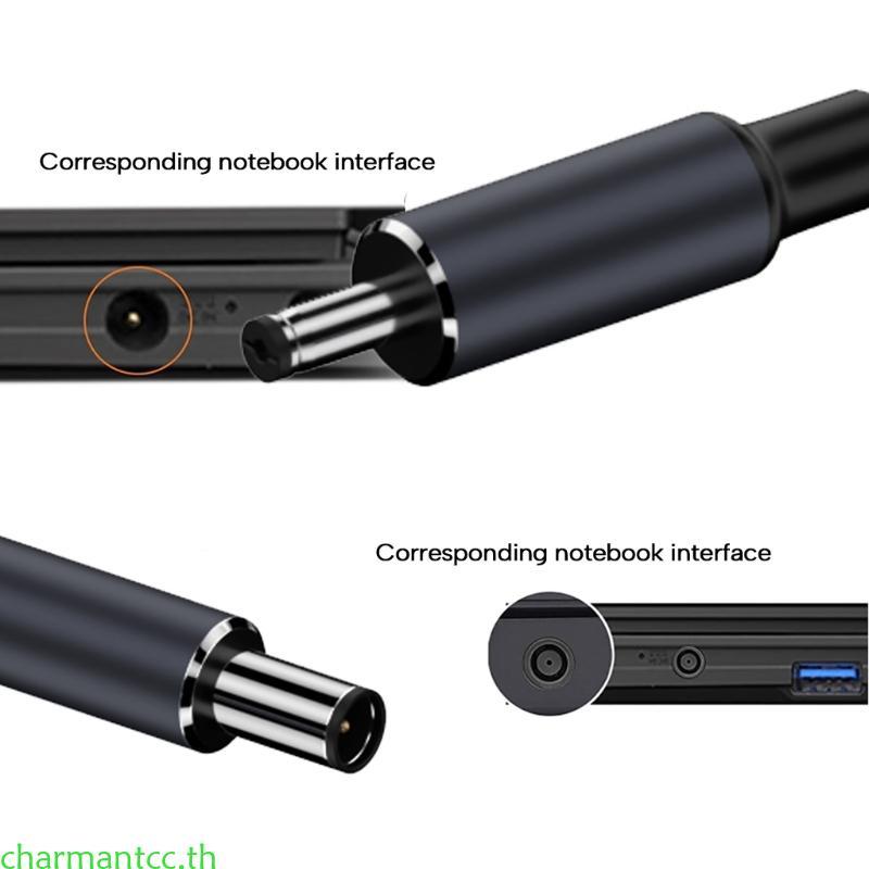 Charmantcc 140W USB C PD Type C ถึง DC5 5x2 5 มม. 6 0x3 7 มม. 7 4x5 0 มม. 5x2 1 มม. 4 5x3 0 มม.