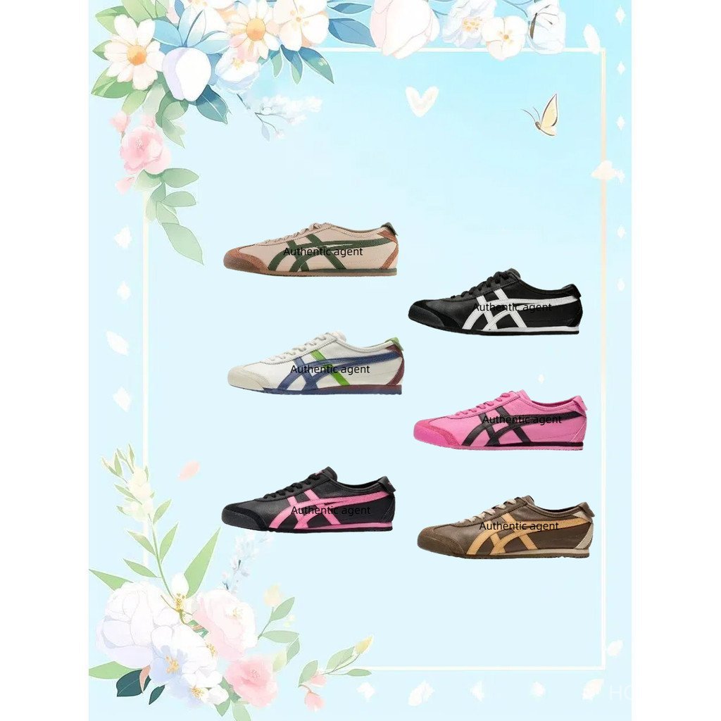 ONITSUKA TIGER (24ชั่วโมง จัดส่ง)(พร้อมส่ง&จัดส่งใน 12-15 วัน) รองเท้ากีฬาแฟชั่นใส่สบาย โอนิซึกะ เสื