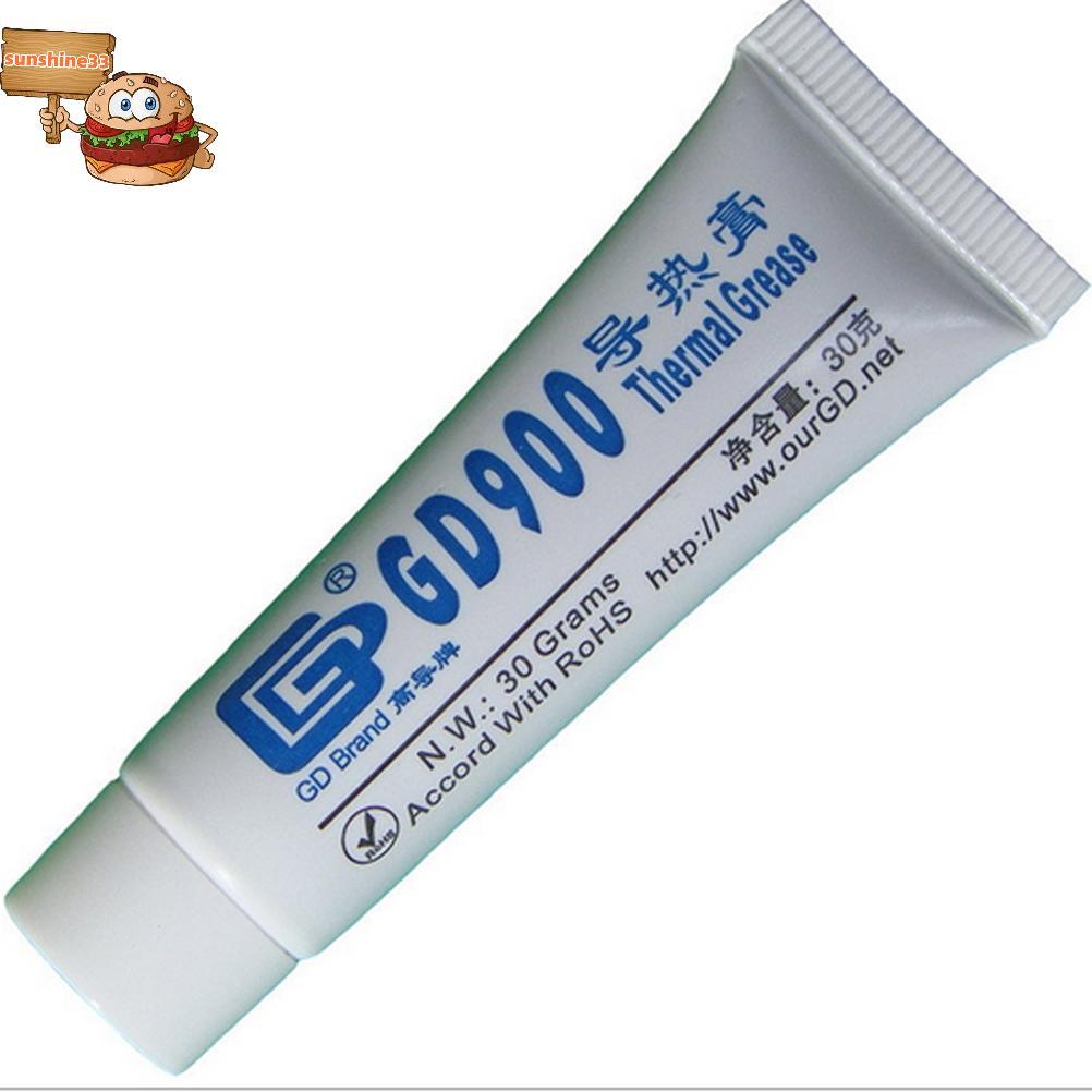 Sun GD900 จาระบีนําความร้อนวางซิลิโคนพลาสเตอร์ระบายความร้อนสําหรับระบายความร้อน CPU