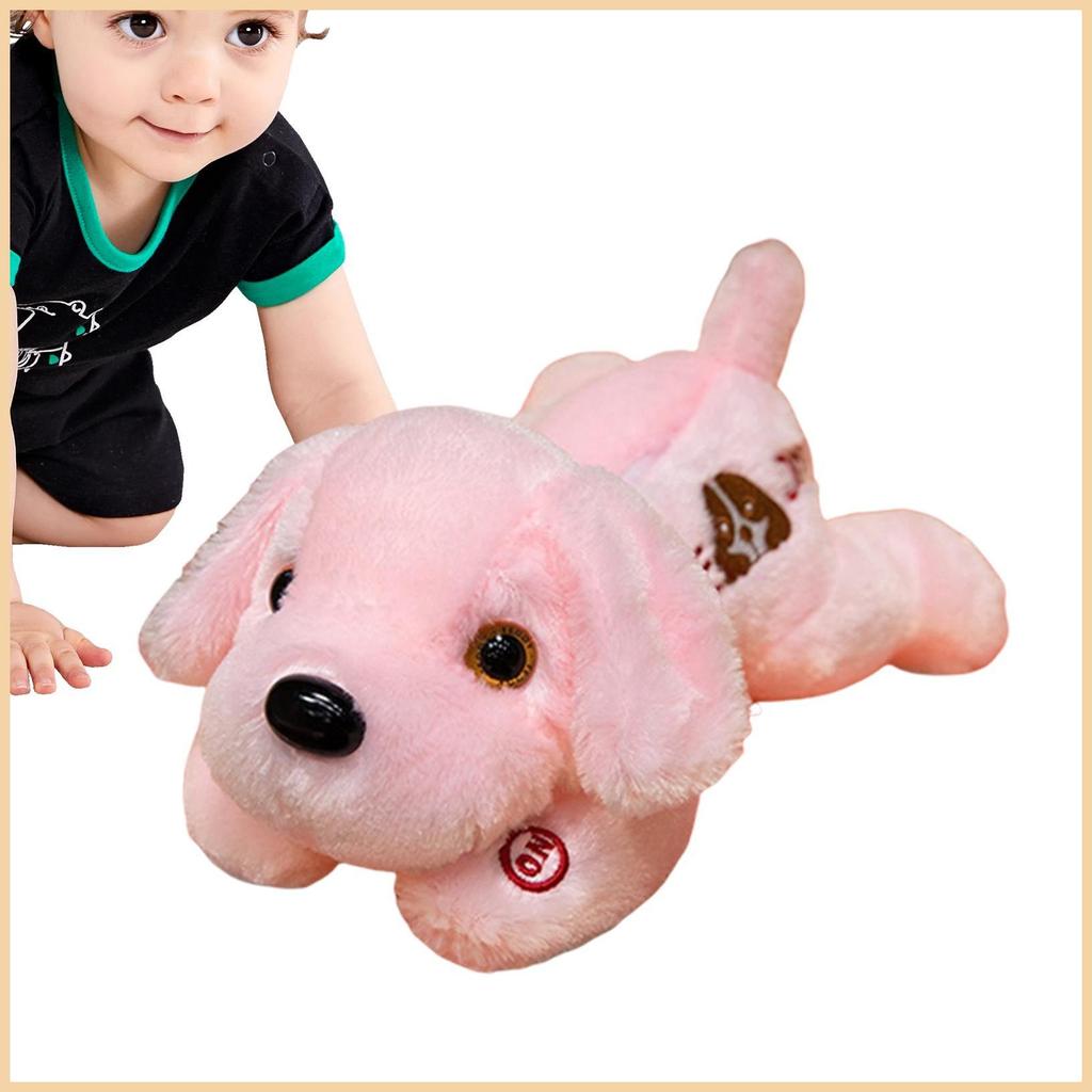 LED ตุ๊กตาสุนัข Plush Puppy Night ไฟ 14 นิ้ว Light Up Puppy ตุ๊กตาสัตว์สุนัข Plush ของเล่น Soft Nigh