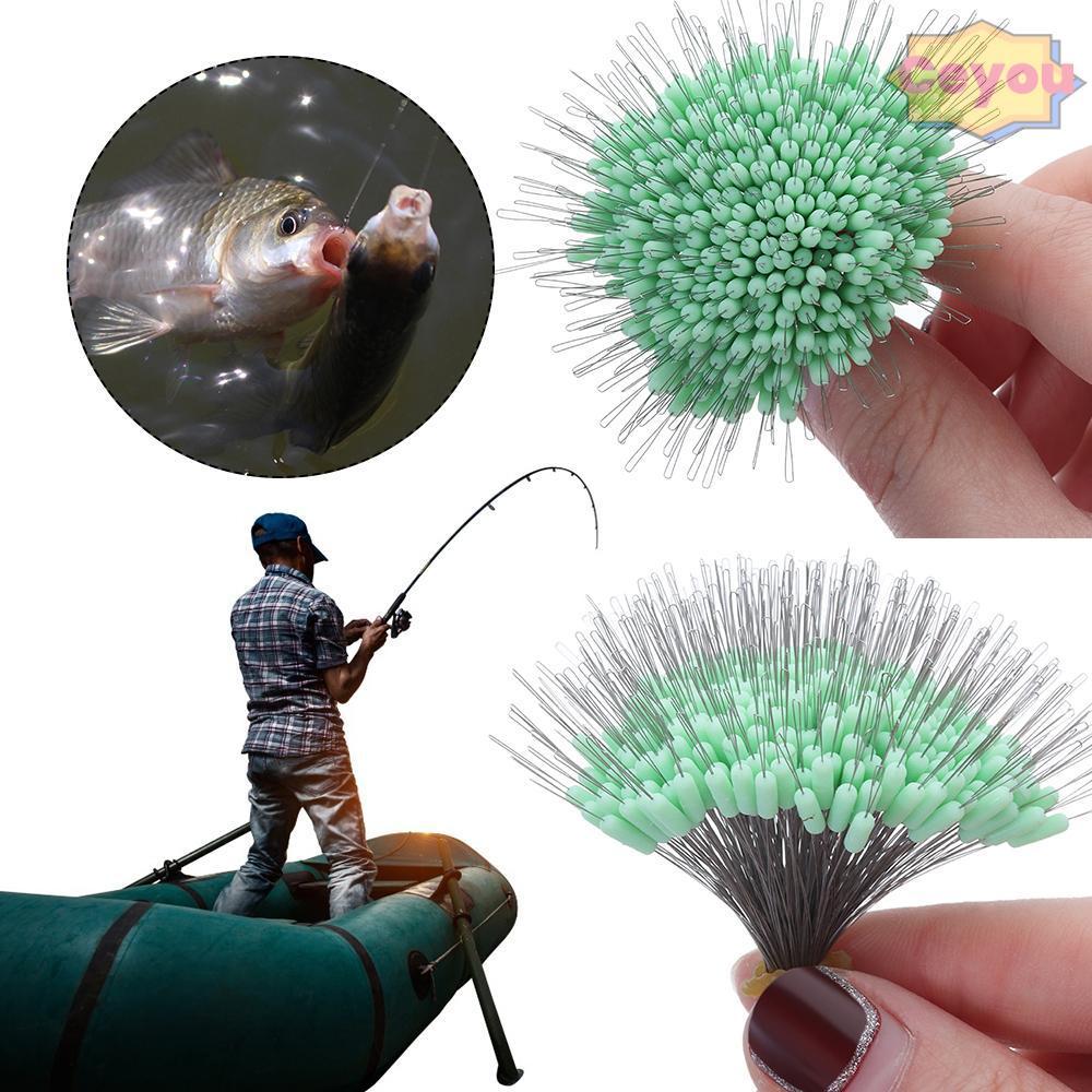 CEYOU อุปกรณ์ตกปลา Fish Line Stopper Anti-Strand Space Bean