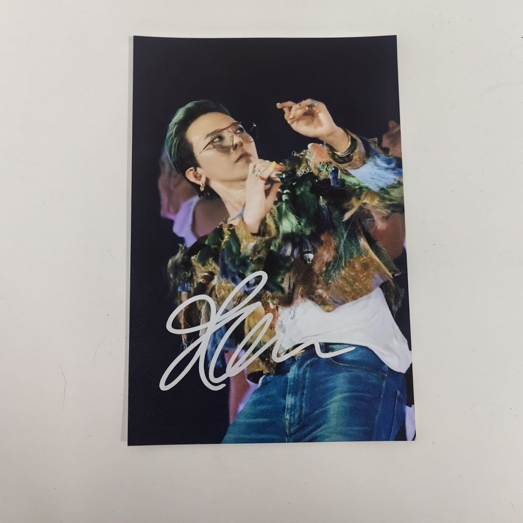 Kwon Ji-Dragon ลายเซ็นใบอนุญาต Kwon Ji-Dragon ลายเซ็น Kwon Ji-Dragon อุปกรณ์ต่อพ่วง Fidelity 20 ซม.ข