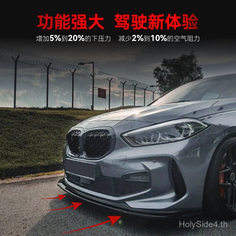 เหมาะสําหรับ 2019 + BMW bmw1 Series f40M Sport 118i 120i 128ti Front Lip Front Shovel ชิ้นส่วนการปรั