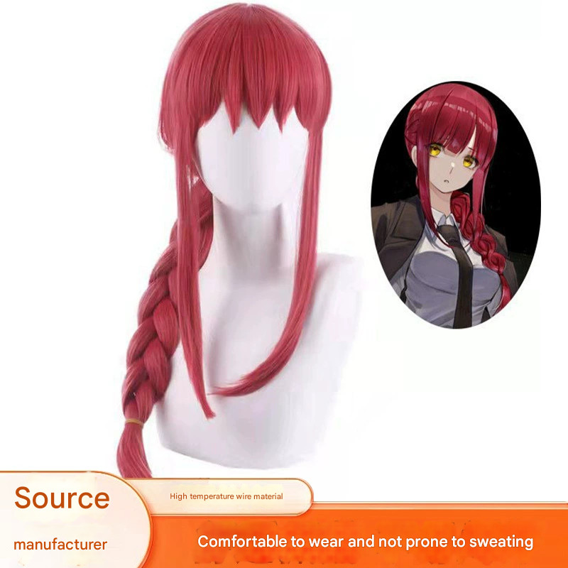 คอสเพลย์แม่มด Hunter สีชมพู Ombre กับผม Extension