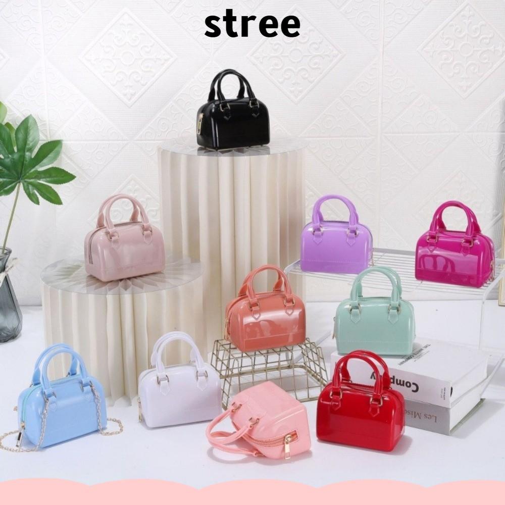 Stree มินิครอสบอดี้แบ็ก ทรงอุ่นๆ สไตล์แฟชัน มีสายสะพาย พกพาสะดวกสำหรับหญิงสาว