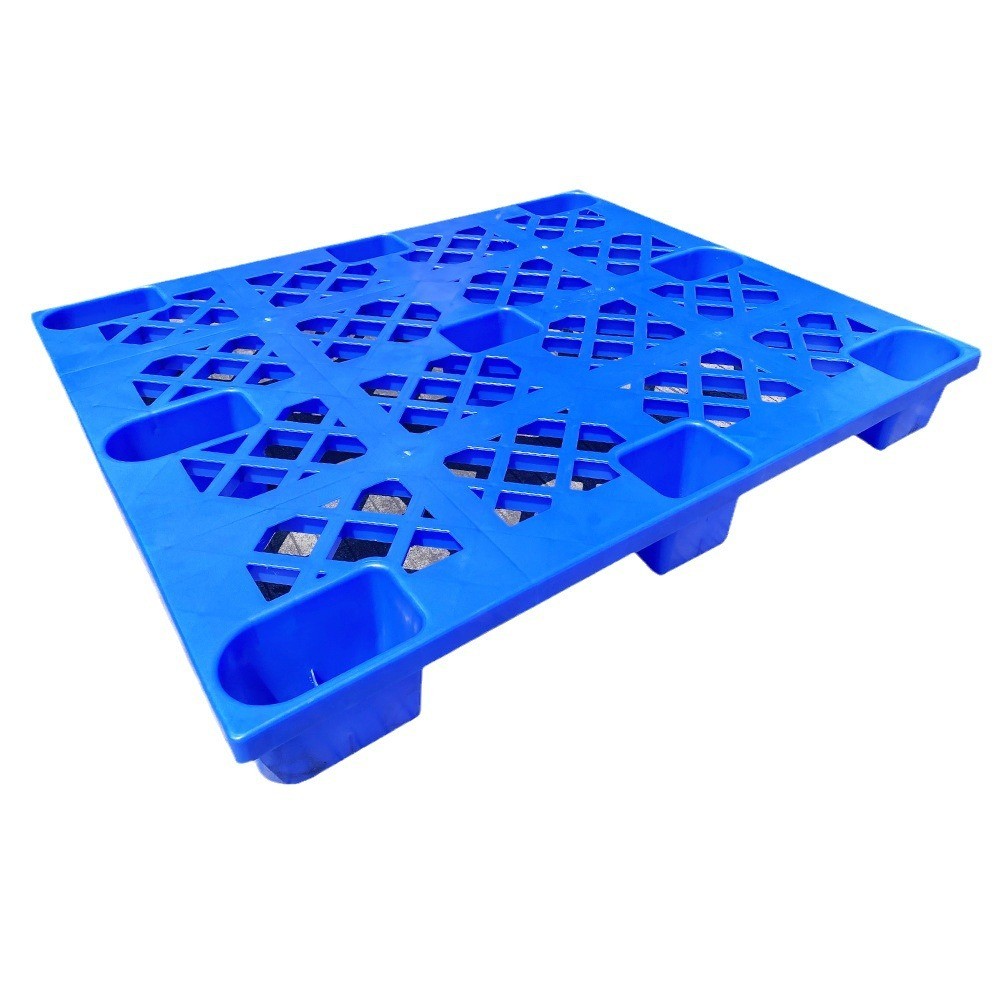 ถาดพลาสติก รถยกโกดังกันความชื้น Backing Board ชั้น Rack การ์ดอุตสาหกรรม wow Pallet Grid เก้าขาหนา