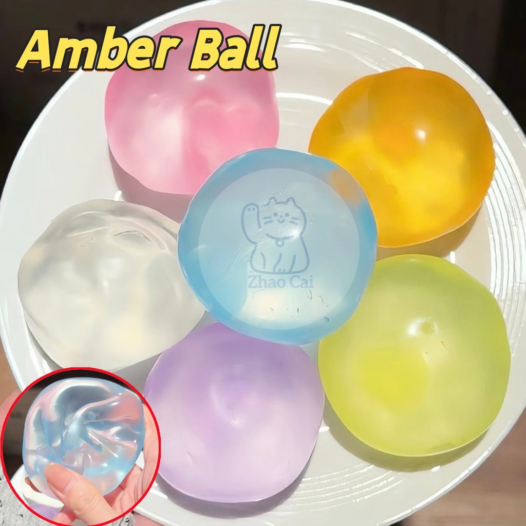 【ส่งจากไทย】 Amber Ball  เนื้อแน่นหนึบสำหรับบริหารมือดีมากกก รุ่นใหม่ปี 2026