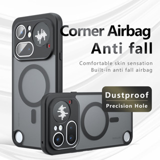 สําหรับ Nothing Phone 4A Pro, 4A กรณี ELVEV ทนทาน PC ป้องกัน…