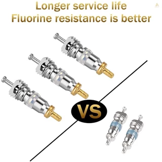 เครื่องมือถอดแกนวาล์วเครื่องปรับอากาศรถยนต์ SAE 1/4 นิ้ว 5/16 นิ้ว สําหรับ HVAC R22 R410A