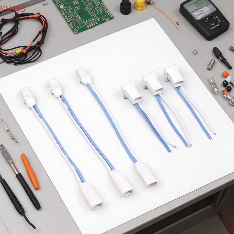 (WHMS) 6 ชิ้น BT2.0-PH2.0 สายเคเบิลอะแดปเตอร์ 22AWG สําหรับ 300mAh 1S แบตเตอรี่พร้อมขั้วต่อกล้วย 1.0