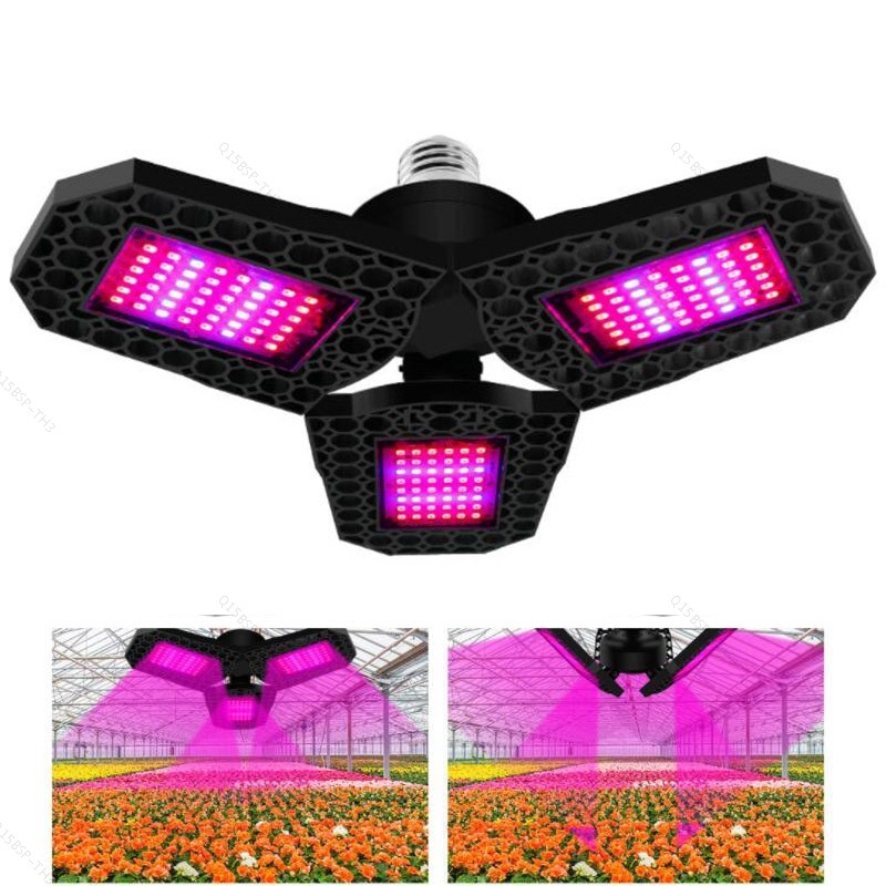 LED Phyto โคมไฟ E27 เต็มสเปกตรัม Grow Light หลอดไฟ AC 100-265V สําหรับดอกไม้ในร่ม Grow เต็นท์กล่อง T