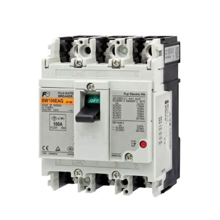 ขายร้อนบนสายการชําระเงิน BW250EAG 3P 225A ส่วนประกอบแม่เหล็ก FUJI Circuit Breaker