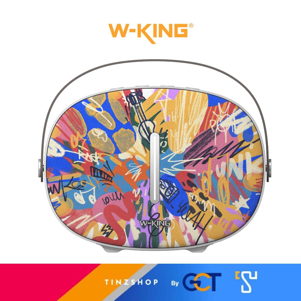 [Tinzshop] W-King T8 II พลังเสียงตัวตึง เบสหนักสะใจ กำลังขับสูงถึง 40W ประกันศูนย์ไทย1ปี