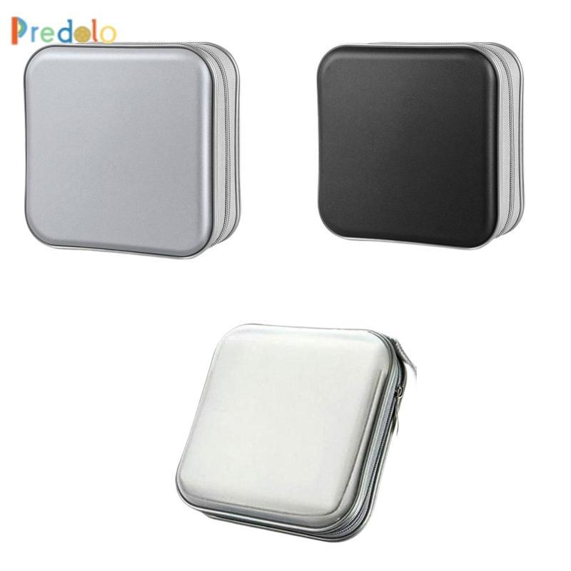 [Predolo] CD Case DVD Case CD Case Holder Disc Storage Organizer for Home Car Travel