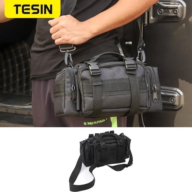TESIN จัดเก็บสําหรับ Jeep Wrangler JK JL Trunk anti-roll กระเป๋ามัลติฟังก์ชั่ Organiser Accessoroies