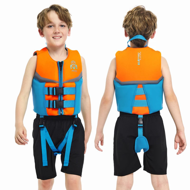 เด็กลอยตัว Snorkel Vests เสื้อชูชีพสําหรับเด็กเสื้อกั๊กว่ายน้ําสําหรับเด็กชายและเด็กหญิงชุดว่ายน้ํา 