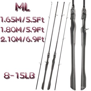 คันเบ็ดตกปลา คันตีเหยื่อปลอม เหมาะกับงานช่อน ชะโด สตอคเเน่น …