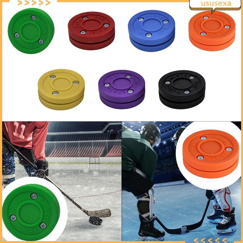 [Ususexa] Roll Hockey Puck Ice Hockey Puck ของขวัญมัลติฟังก์ชั่นช้า Street Hockey Puck Training Puck