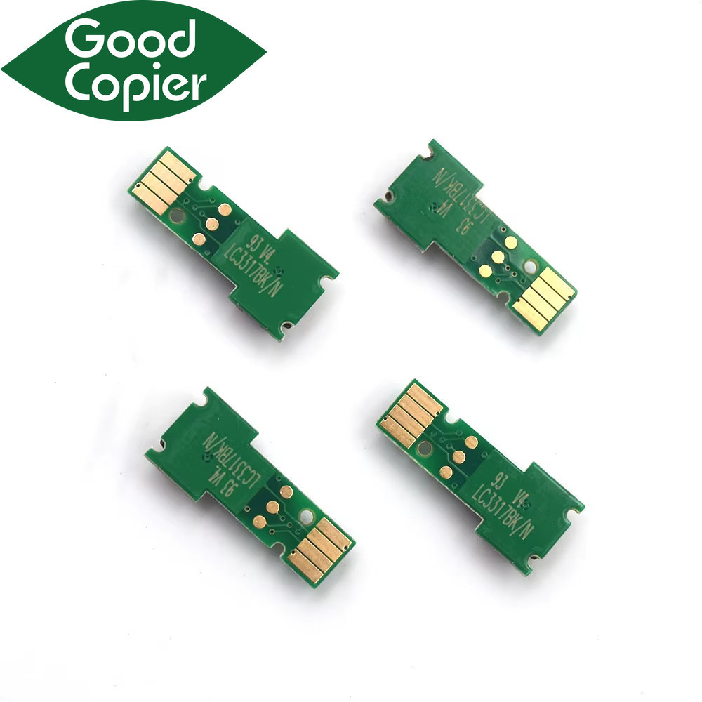 4 สี- BK CMY ชิป LC3619 LC3017 LC3019 สําหรับ Brother J2330DW J2730DW J3530DW J3930DW MFC-J5330DW MF