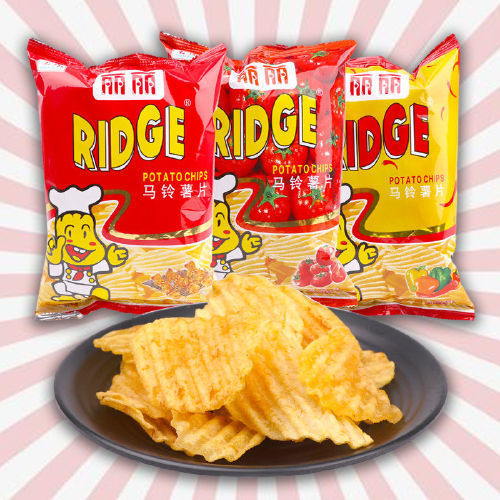 Lili Potato Chips Potato Chips Snacks Snacks Wholesale Snacks Nostalgic Snacks FCL