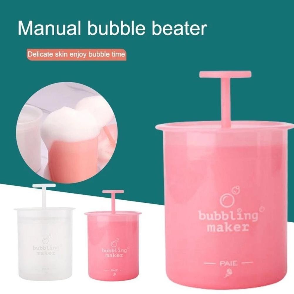 น้ํายาทําความสะอาดผิวหน้า Frother แบบพกพาถ้วยโฟมทําความสะอาดโฟม Face Skin Maker Bubbling Skin Soap Q