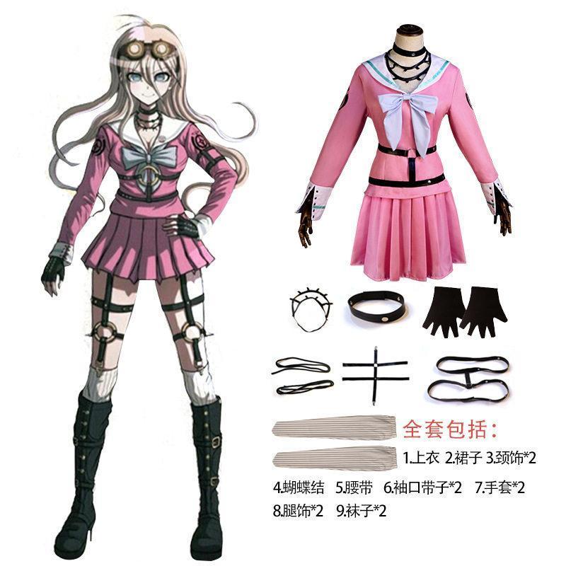 สินค้าใหม่! ชุดเครื่องแต่งกาย Halloween Danmaru Onpo และ Iruma Mitu สำหรับ Cosplay อนิเมะ พร้อมสต็อก