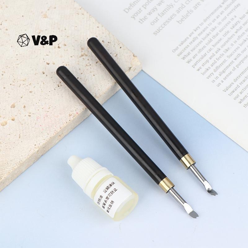 [V&PT] ชุดเครื่องมือซ่อมนาฬิกา 2 ชิ้น Watch Needle LifterSpade Mechanical Watch Gear Needle Removal 