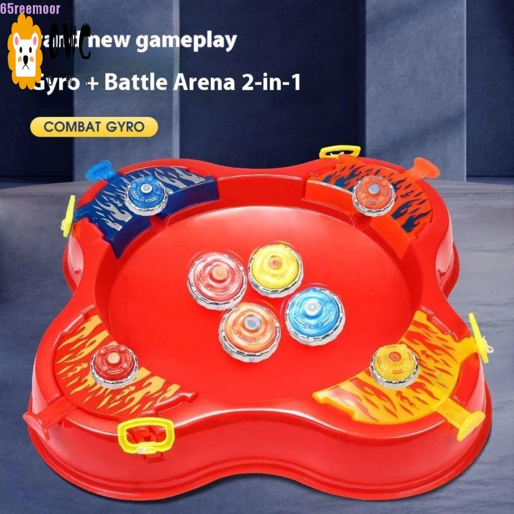 Interactive Gyro Battle Top Toy - Spinning Duel Disk Game สําหรับเด็ก