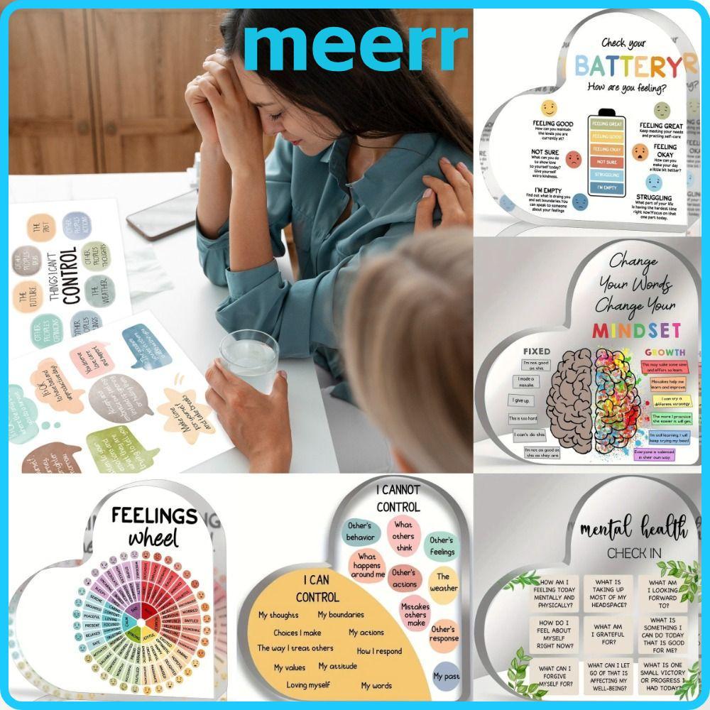 ป้ายนับโรงเรียน MeER เปลี่ยนความคิดของคุณตกแต่งสุขภาพจิตบําบัดโรคจิตการให้คําปรึกษาความรักรูปร่างสุข