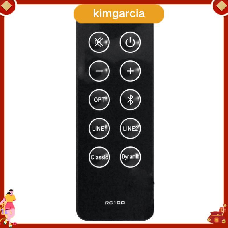 kimgarcia เปลี่ยน RC10D RC100 รีโมทคอนโทรลสําหรับ R2000DB Soundbar Powered บลูทูธชั้นวางหนังสือลําโพ