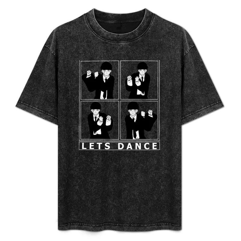 ให้เต้นรำ - เสื้อยืดดีไซน์เนอร์ Mashle Magic and Muscles Dance Moves เสื้อพิมพ์สัตว์สำหรับเด็กผู้ชาย