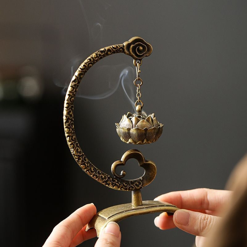 [รุ่นขายร้อน] Qingyun Pingbu Qingyun เตาแขวน Xiaoxiangyun ผงไม่ติดจมไม้จันทน์ฟอกอากาศรมควันยาวนานในร